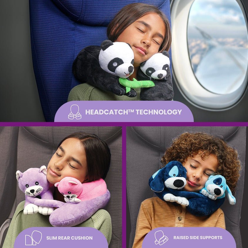 Cabeau Evolution Kids Neck Pillow - Puppies - Image 4