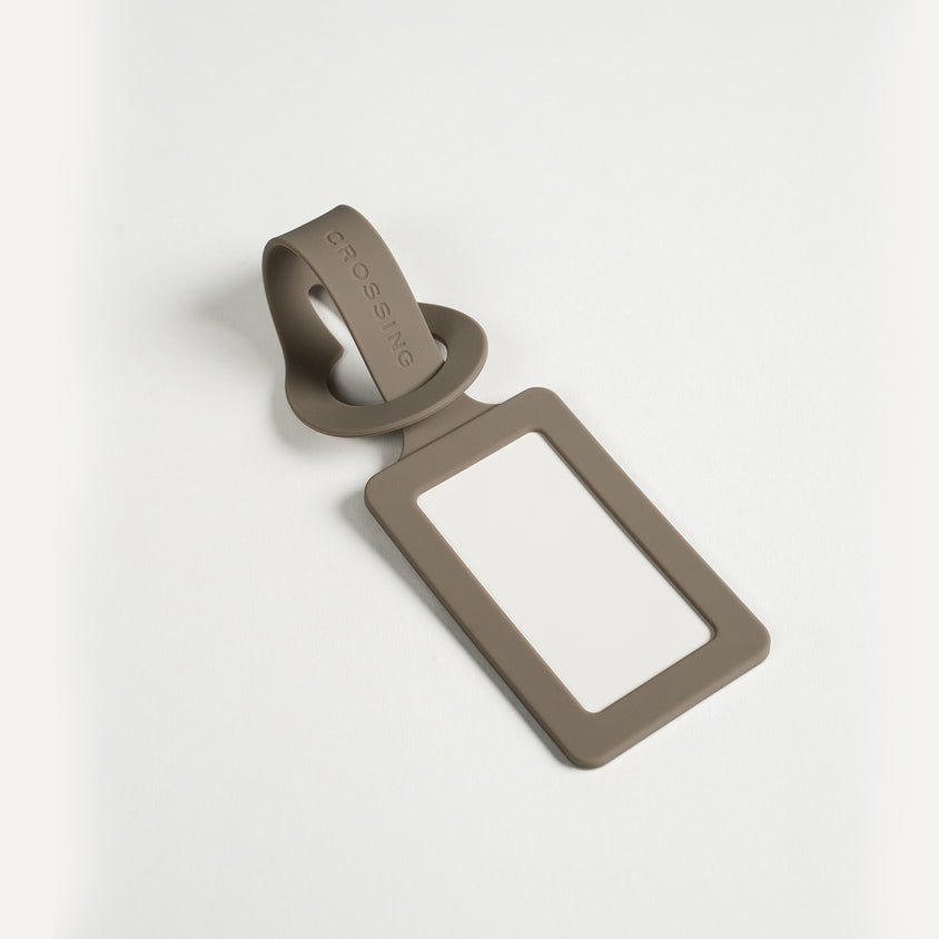 Crossing Luggage Tag - Cement - Image 3