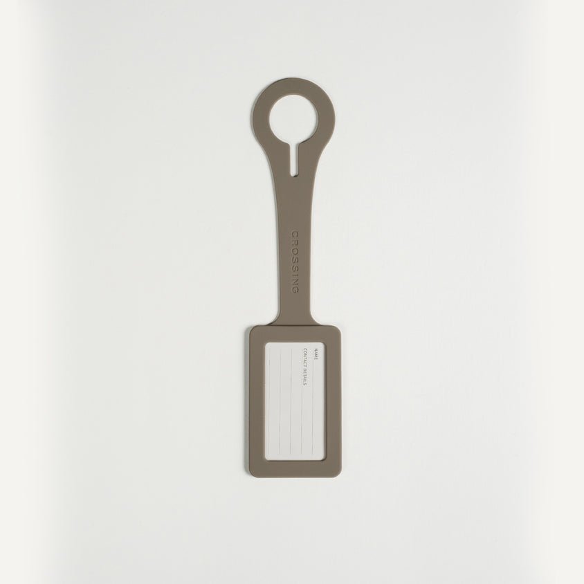 Crossing Luggage Tag - Cement - Image 4