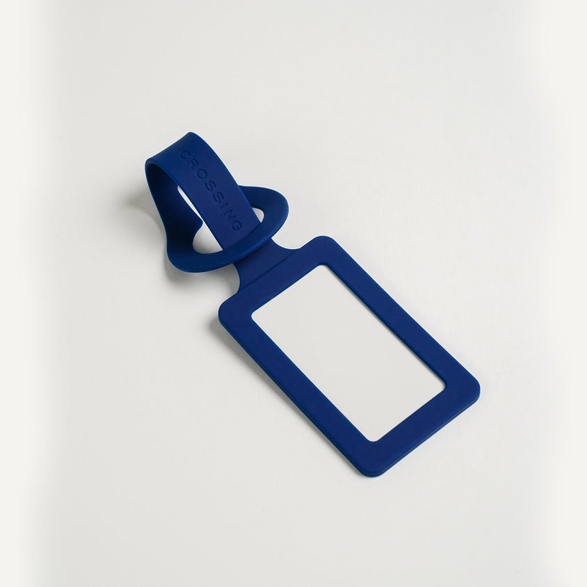 Crossing Luggage Tag - Navy - Image 3