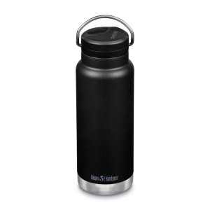Klean Kanteen Insulated TKWide 32oz Water Bottle (with Twist Cap) (Black)